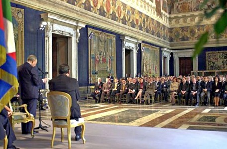 Quirinale I Incontro Parlamentari di origine italiana