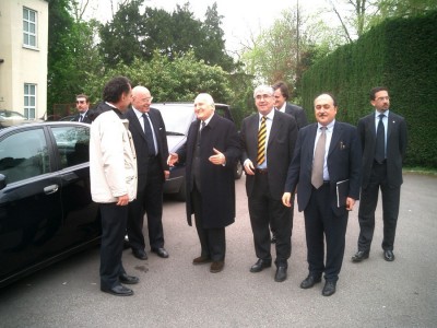 Londra - Presidente Scalfaro