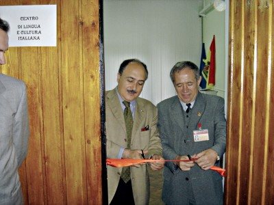Chisinau - inaugurazione centro lingua italiana